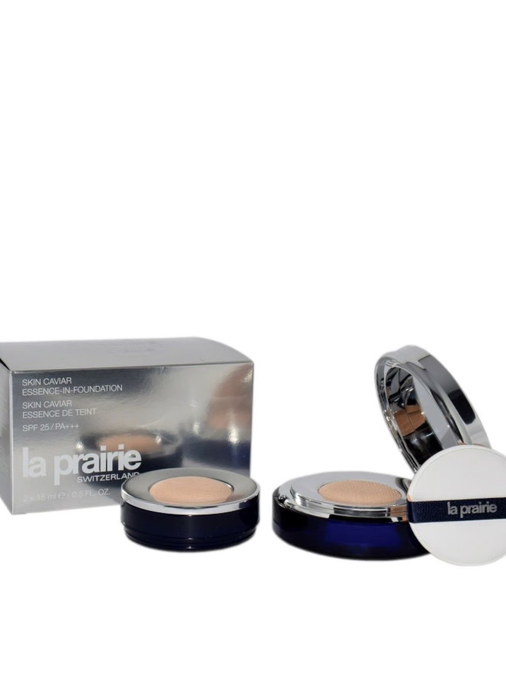 La Prairie Skin Caviar Essence-In-Foundation | Authentic | Compact + Refill
